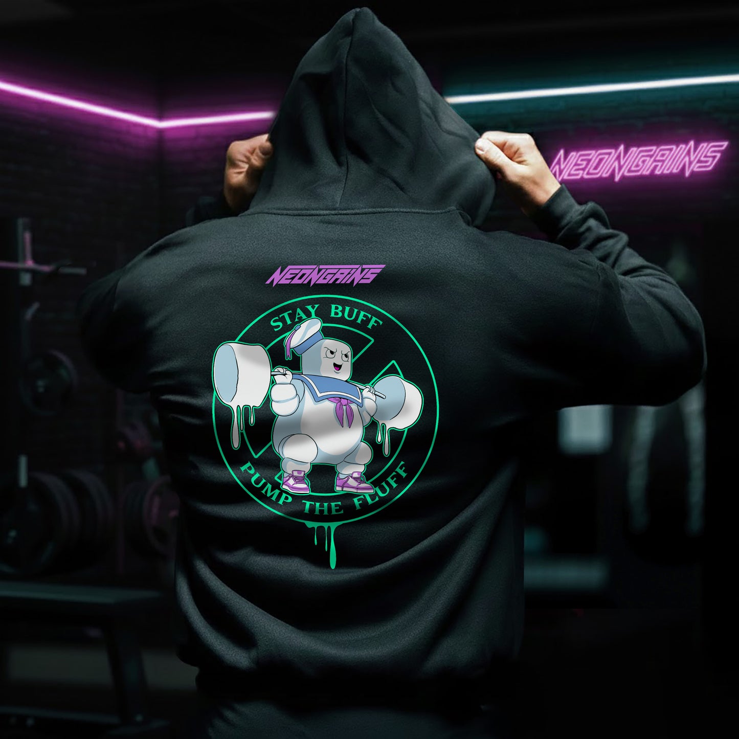 Stay Buff Gym '84 Hoodie