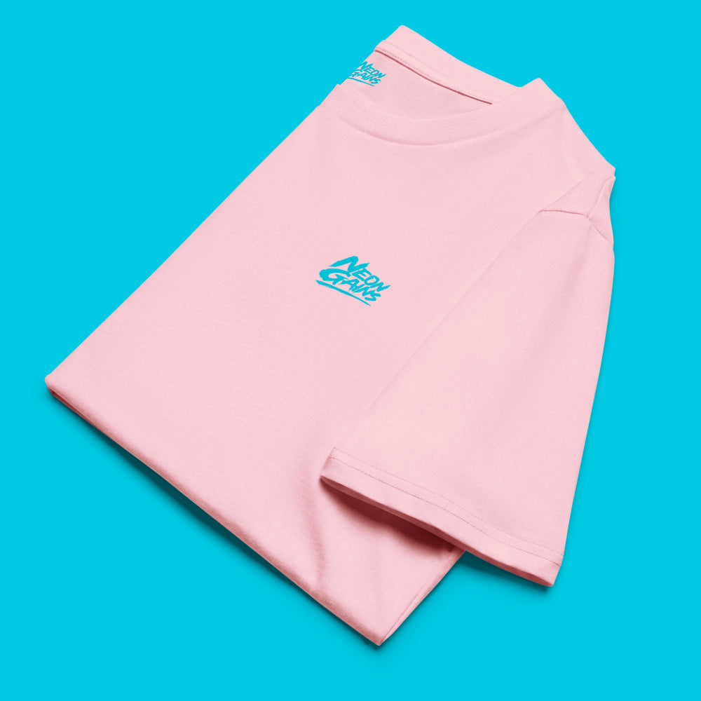 Muscle Beach '84 - Pale Pink T-Shirt