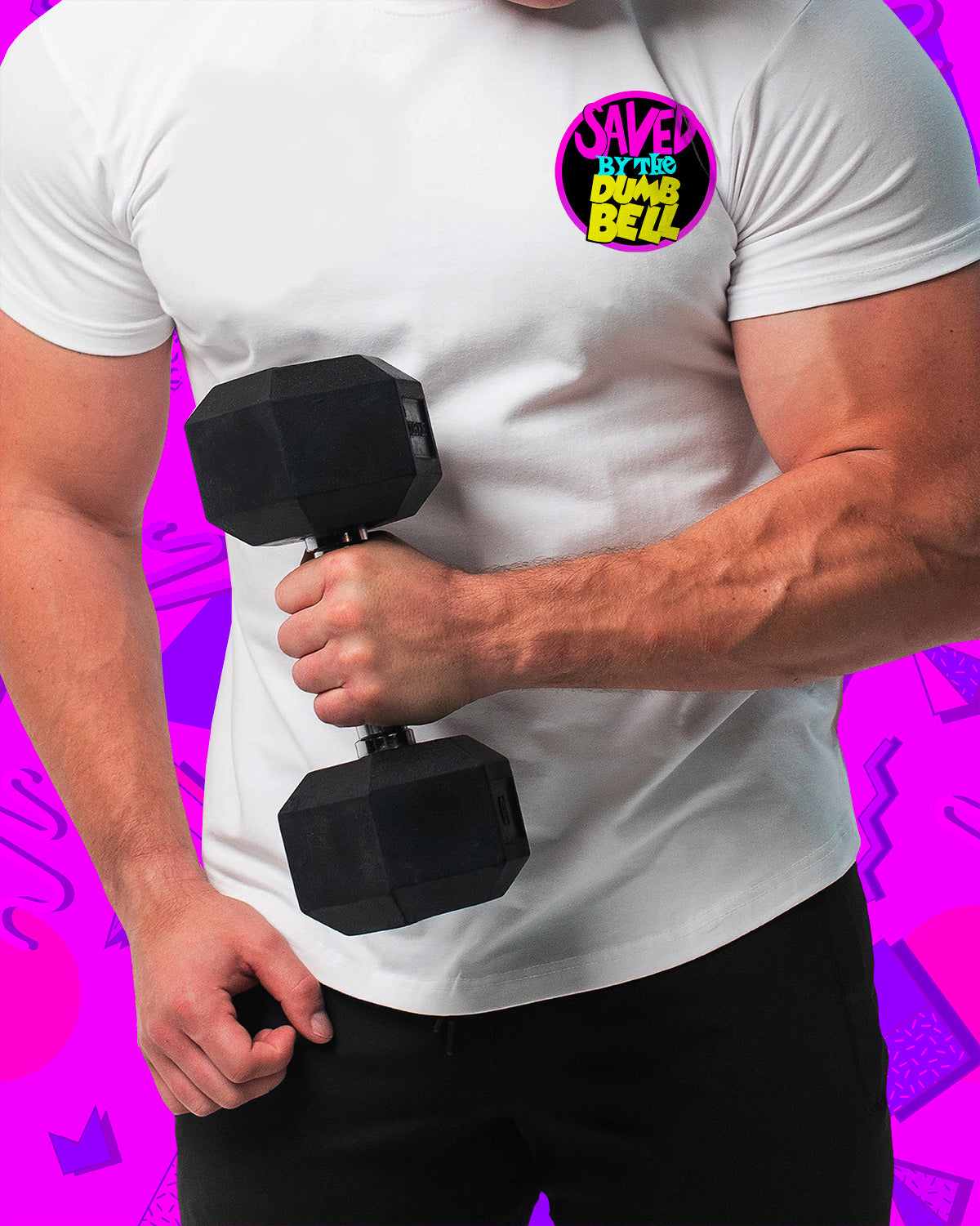 Saved By The Dumbbell T-Shirt