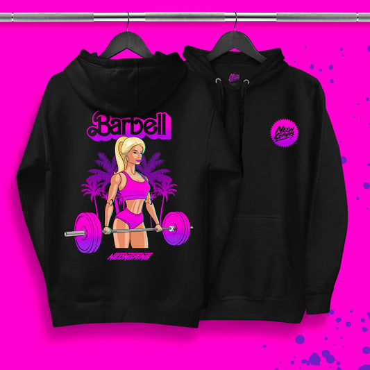 Barbell Hoodie - Black