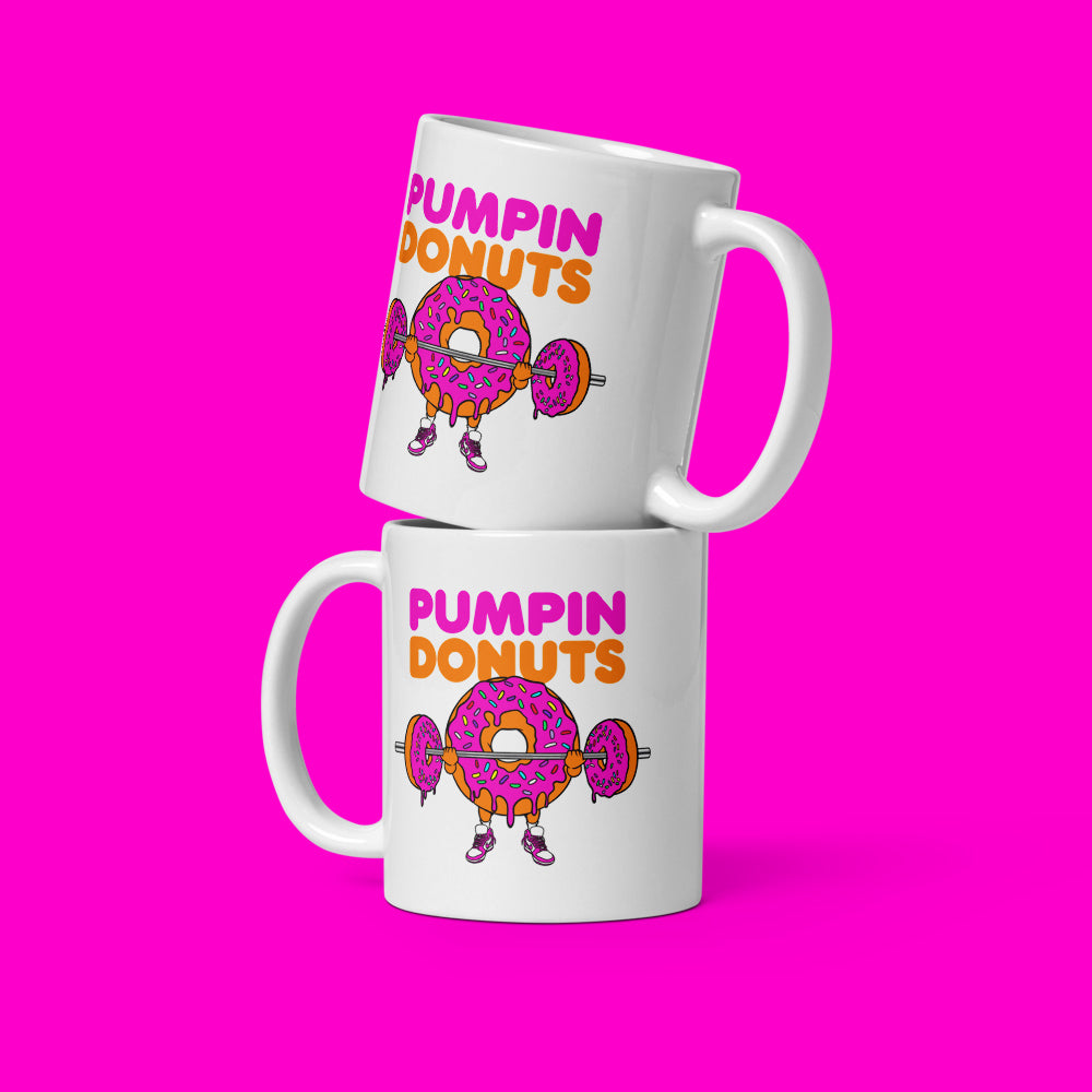 Pumpin' Donuts mug