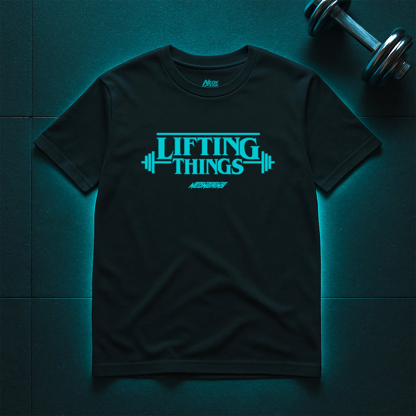 Lifting Things - Front Print T-Shirt