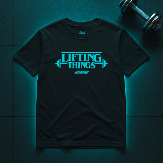 Lifting Things - Front Print T-Shirt